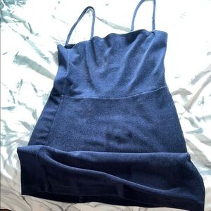 Forever 21 Dark Blue Strappy Top